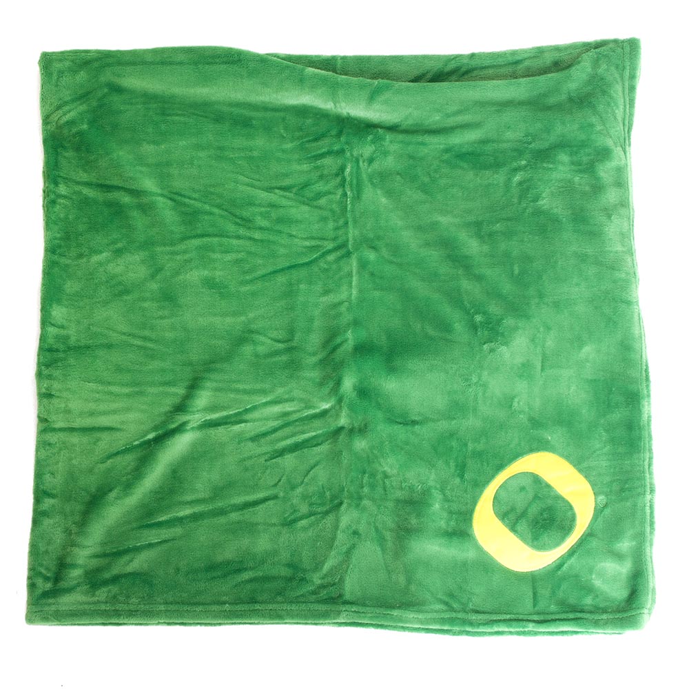 Classic Oregon O, Blankets & Pillows, Home & Auto, Know Wear, Super Soft, 295472, Kelly Green